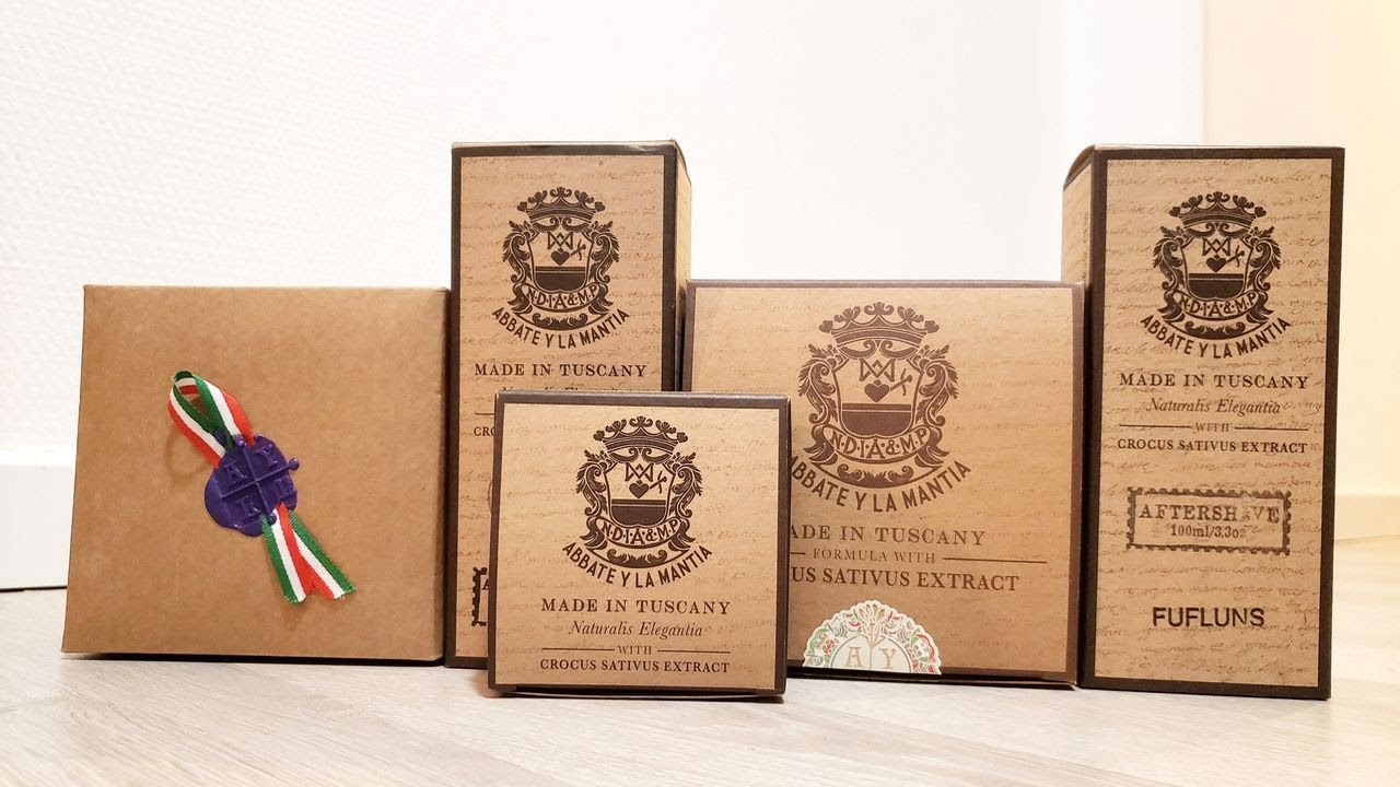 💈 Ouverture de Colis Abbate Y La Mantia de chez Rasage Classique 💈 FILSLADE - Rasage Traditionnel