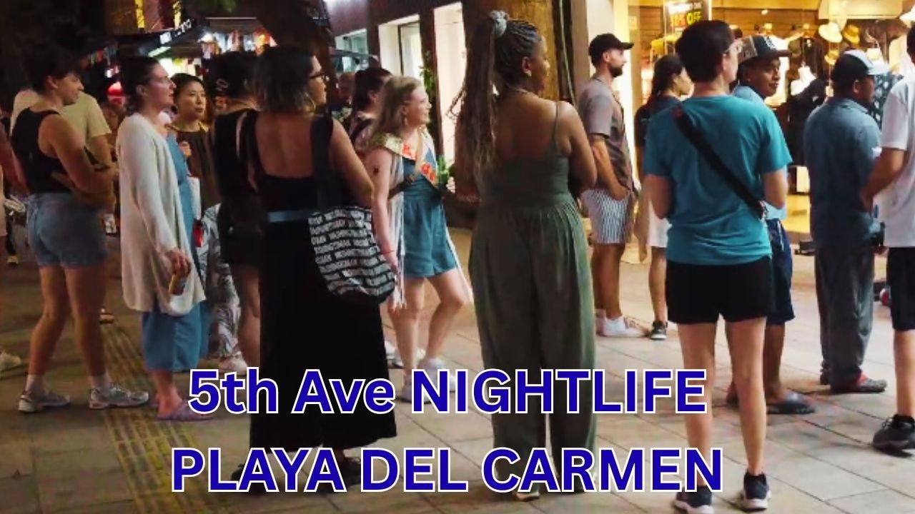 The Heart of Playa del Carmen at Night | Quinta Avenida Walking Tour 4k | Mexico 2026