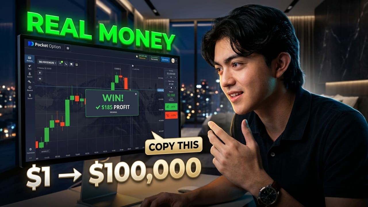 Can You Really Make Money Trading? $1 to $100,000 Journey (Episode 1) - Pocket Option