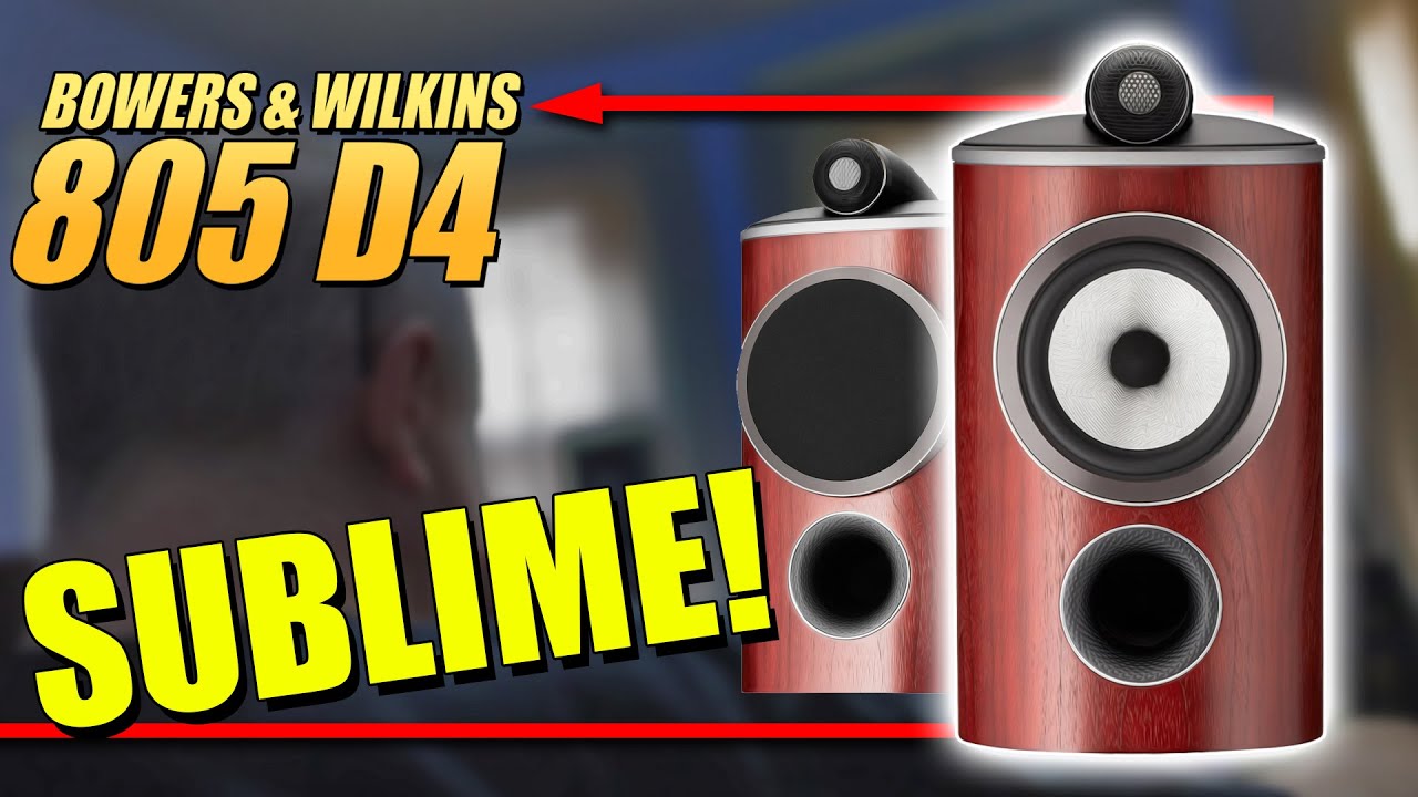 Bowers & Wilkins 805 D4 Bookshelf Speaker Review w/ Parasound JC5 & Perlisten S5M