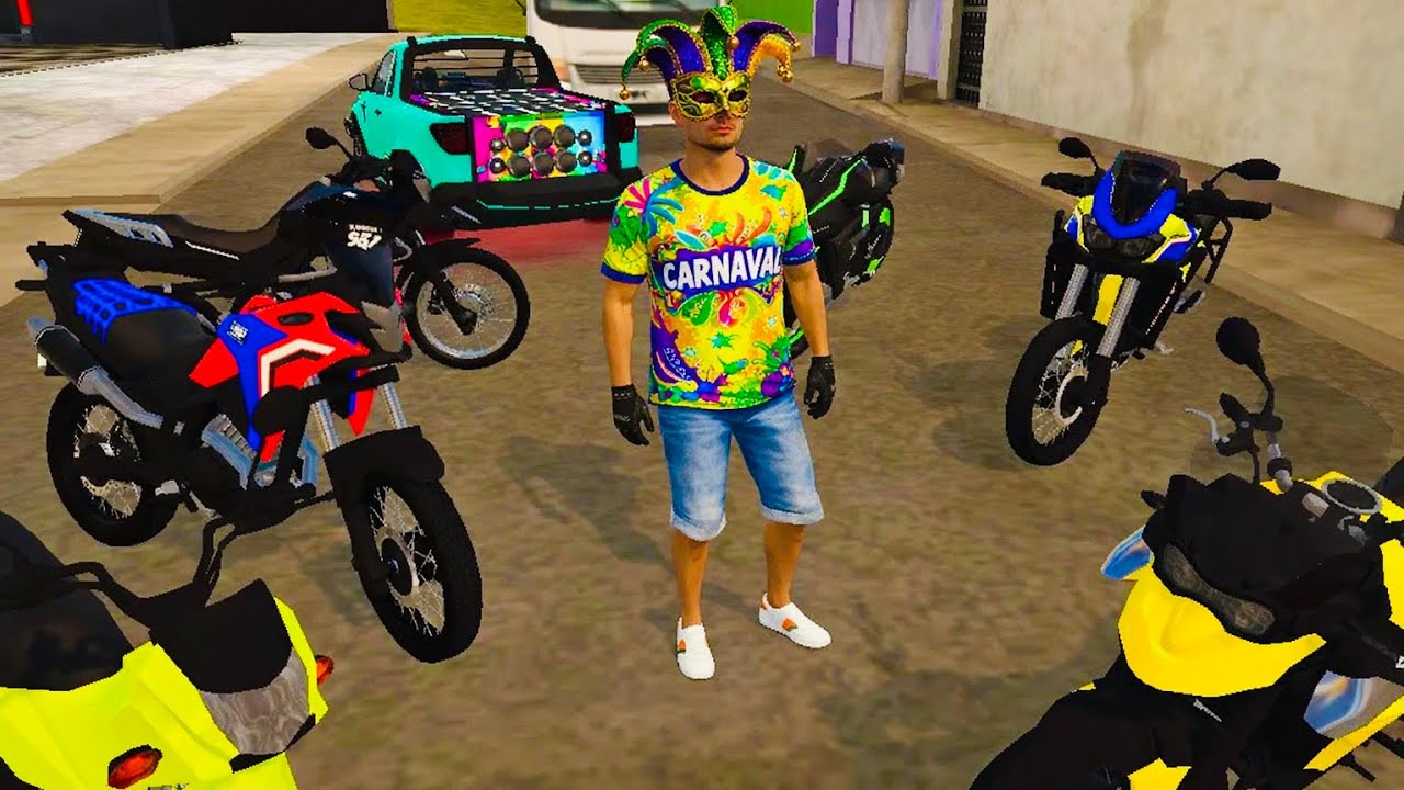 🚨 ESCOLHENDO A MOTO PERFEITA PRO CARNAVAL! 🏍️🎭🔥 Qual é a MAIS BRABA?