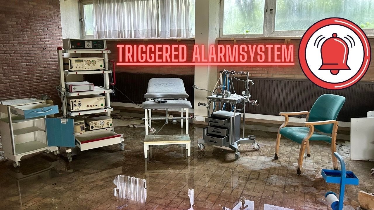 ALARM GOING OFF In This Abandoned Hospital With Power