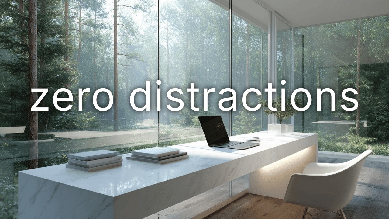 Focus Music for Work & Study — Zero Distractions Background | Deep Focus, Flow State, No Vocals