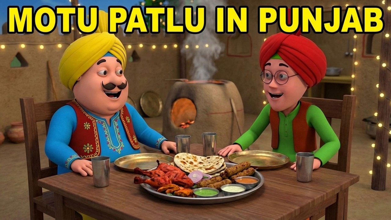 John ने चुराया Dr Jhatka का Gadget | Motu Patlu Punjab Special | Motu Patlu | मोटू पतलू