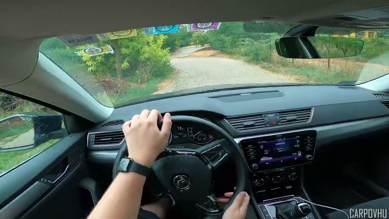 2019 Skoda Superb 2.0 TDI DSG 110 kW (~150 le) - Hungarian POV Drive - Magyar POV Videó