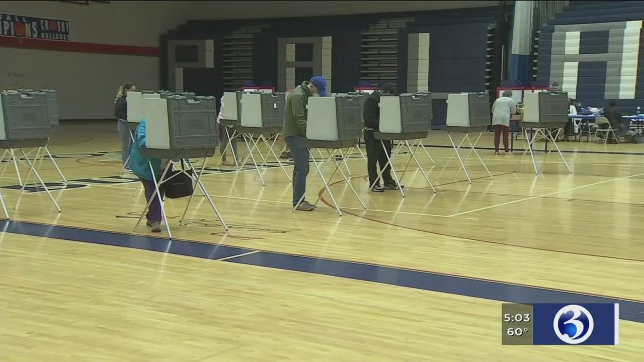 VIDEO: Different views of the election cross neighboring towns in CT