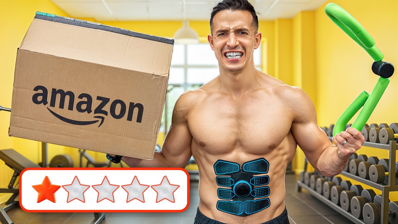 J'AI ACHET&Eacute; LES PIRES OBJETS FITNESS AMAZON !!