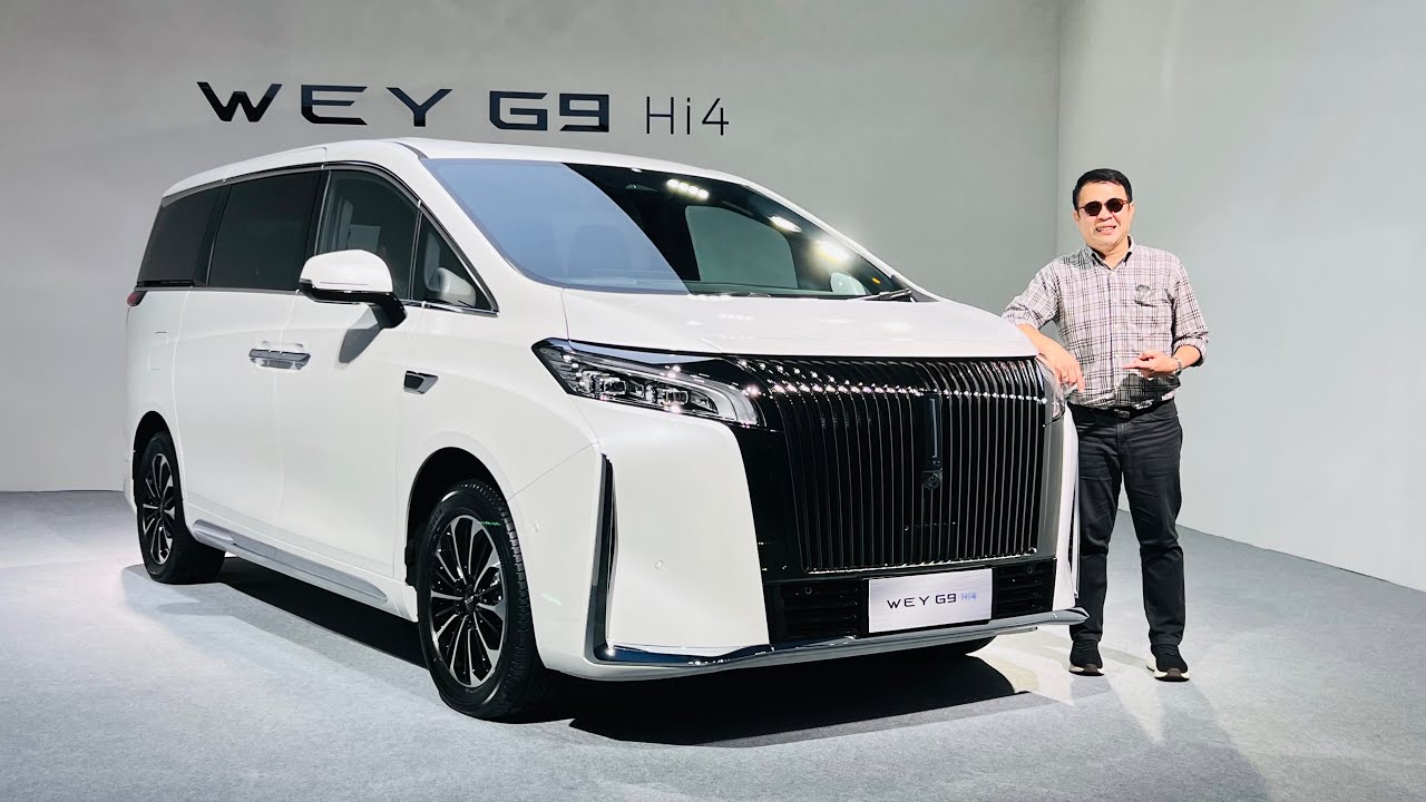 GWM WEY G9 Hi4 เอ็มพีวีหรู 7 ที่นั่ง ไฮบริดเสียบปลั๊ก ราคาเพียง 2.349 ล้าน