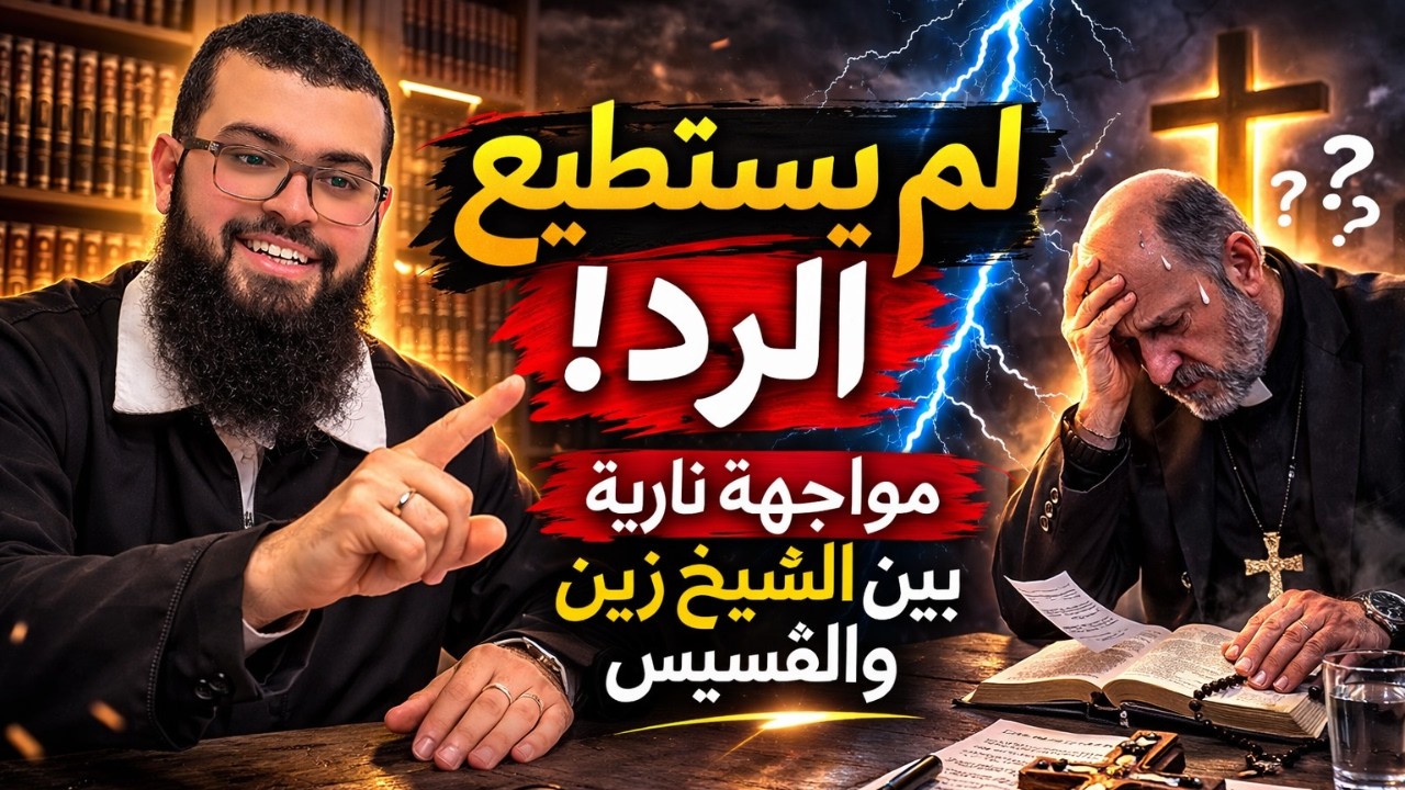 😱 هذا السؤال أربك القسيس… لم يستطع الرد على الهواء!
