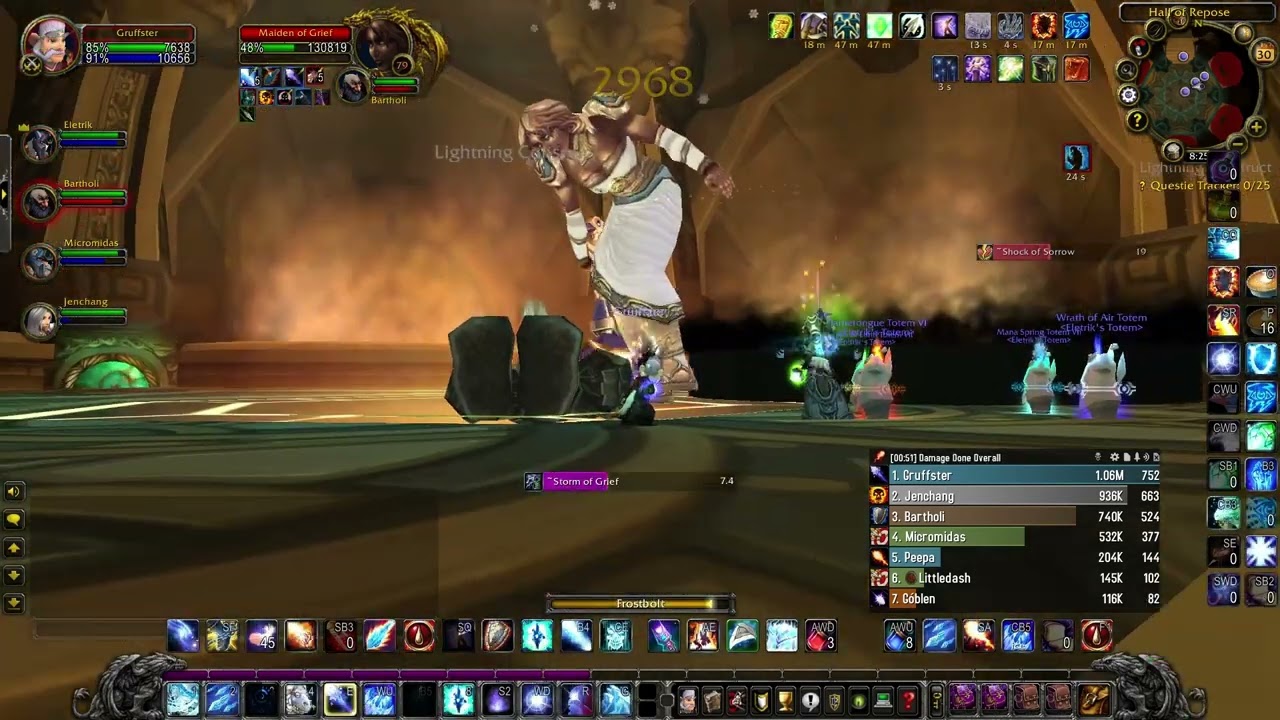 wotlk classic halls of stone mage pov
