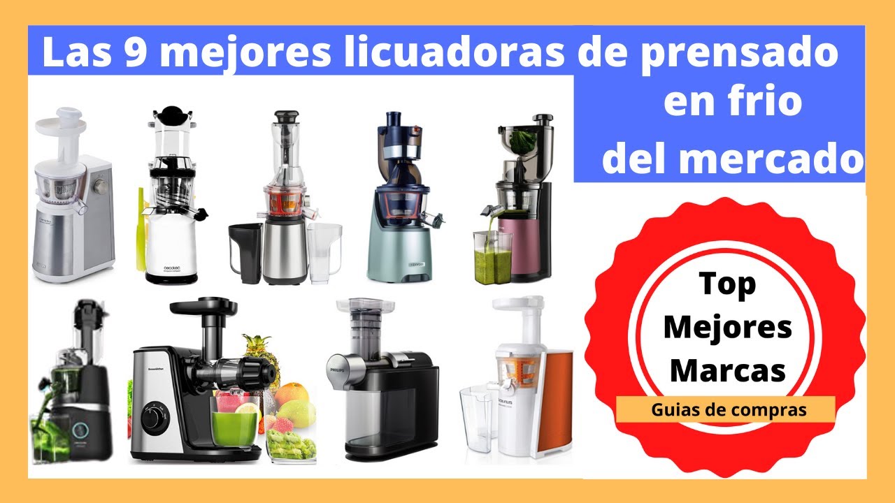 💛Top 9 mejores extractores de zumo de prensado en frío para 2022.