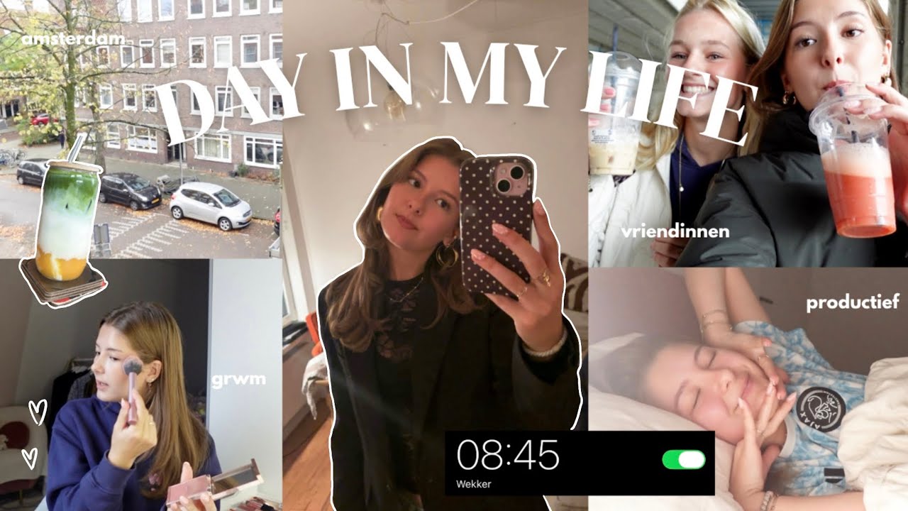 COZY DAY IN MY LIFE 🧡🍁 herfstvakantie, vriendinnen & productiviteit ☕️