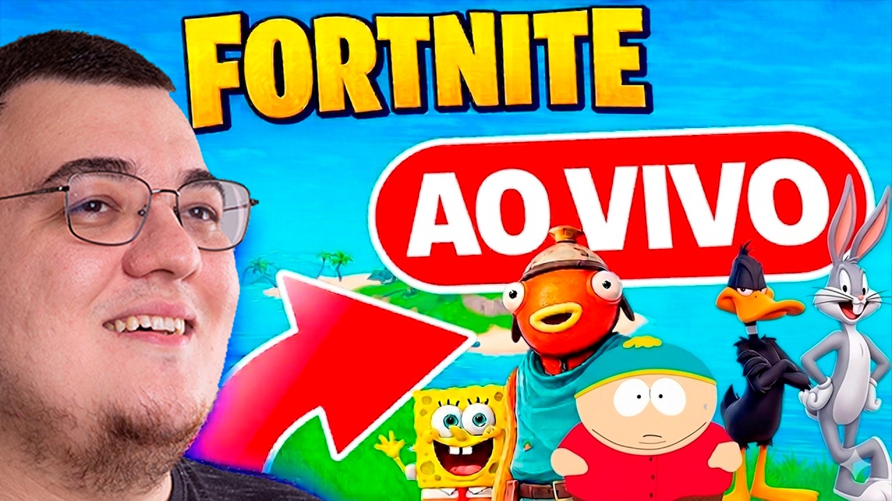 🔴AO VIVO 🔴  FORTNITE 1 DE ABRIL ✅SKIN GRATIS EM !MAPA✅