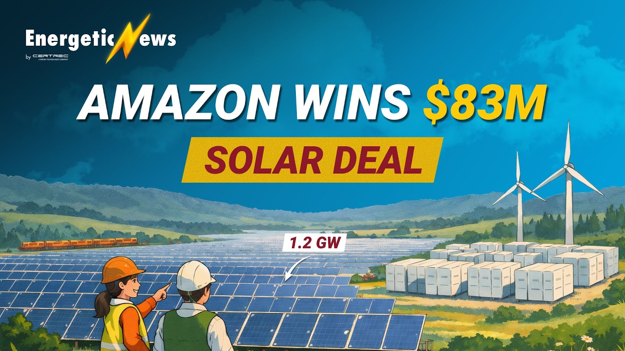Amazon Outbids Utility for Major Solar Project | Certrec Energetic News