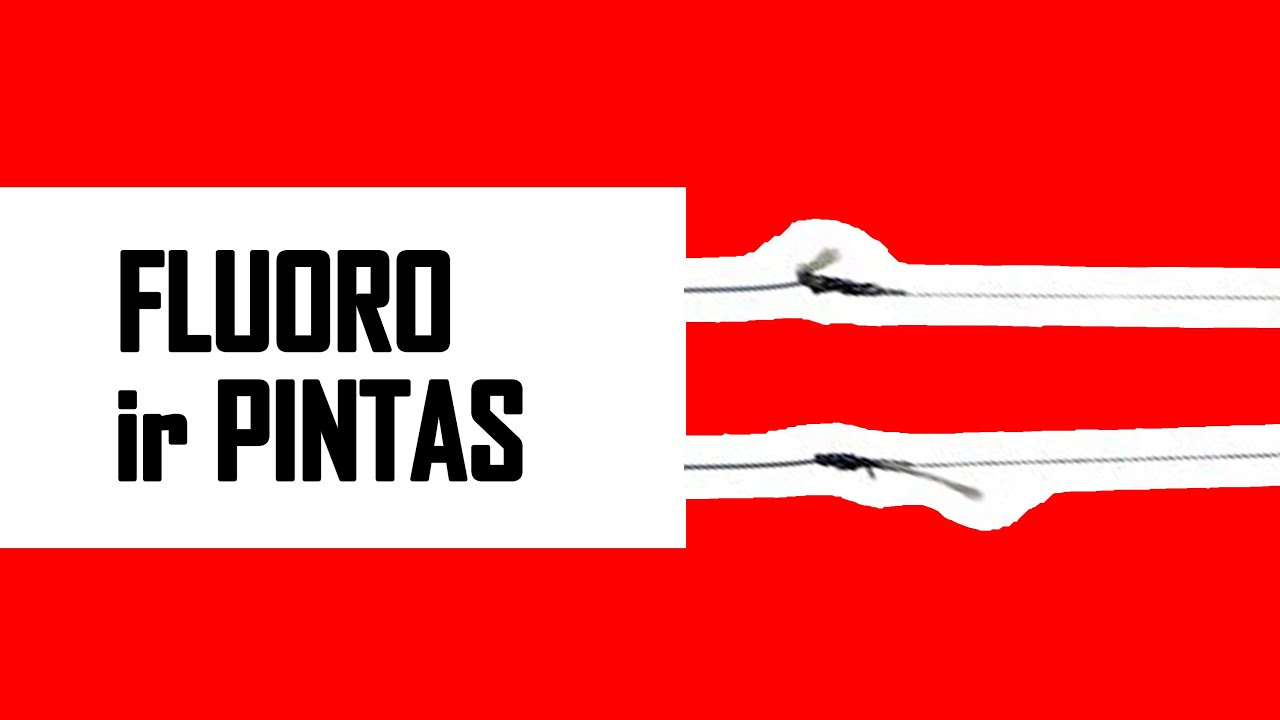 MONO/FLUORO + PINTAS. Greitas ir paprastas būdas