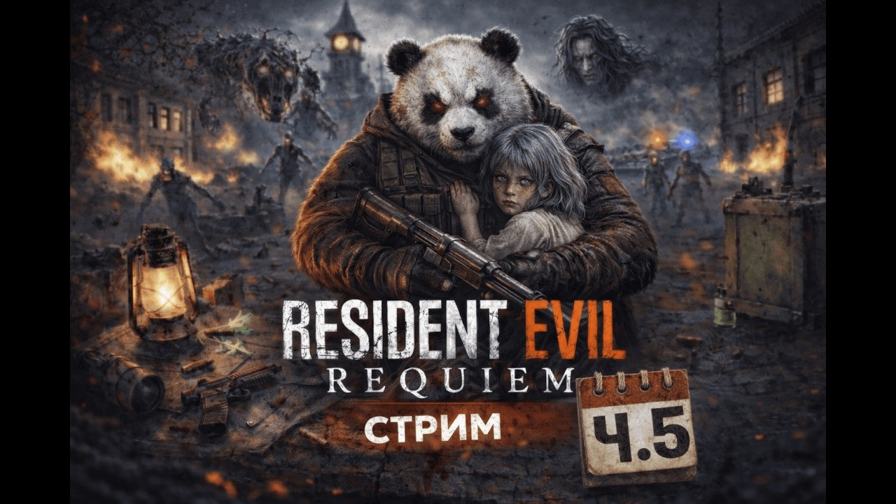 RESIDENT EVIL REQUIEM / 4K PS5 PRO / Прохождение ч.5