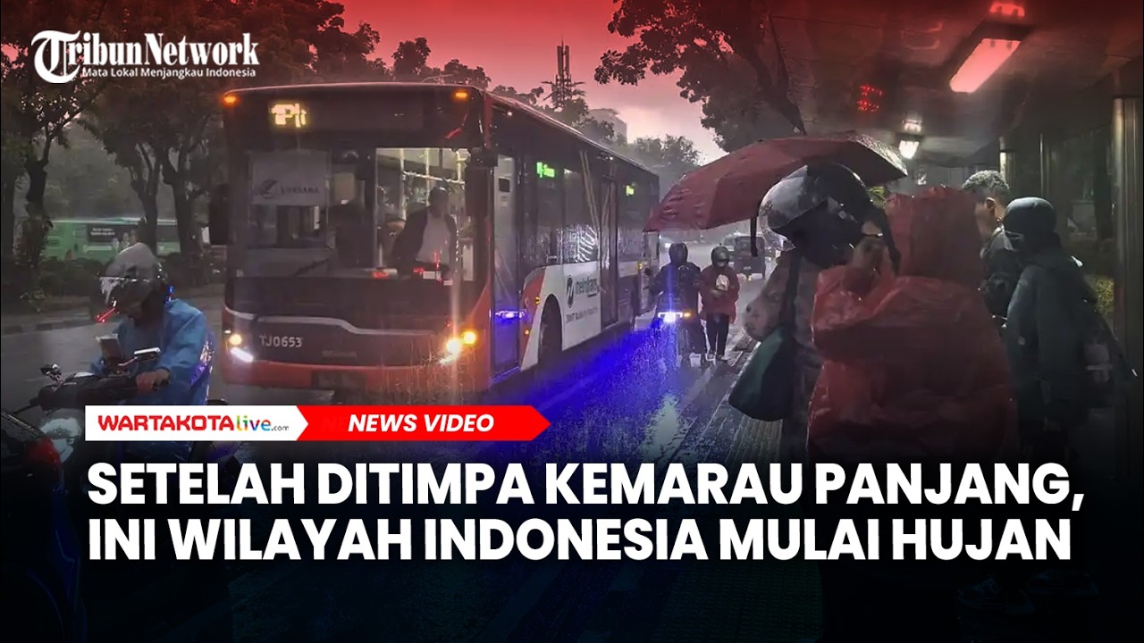Setelah Ditimpa Kemarau Panjang, Ini Wilayah Indonesia Mulai Diguyur Hujan