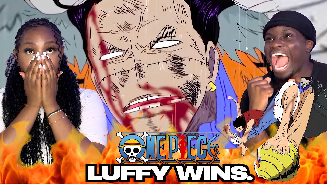 LUFFY BEATS CROCODILE!!! ONE PIECE EPISODE 125-126 REACTION/DISCUSSION