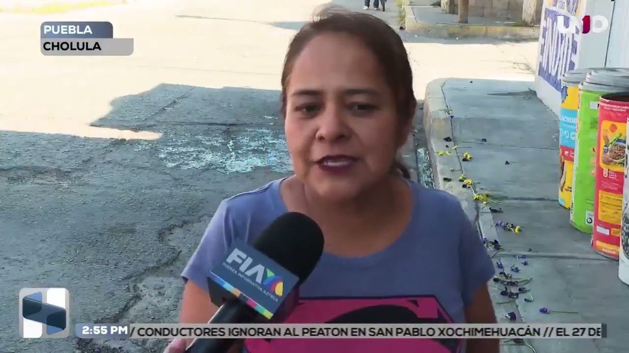 Colocan flors por Cuaresma