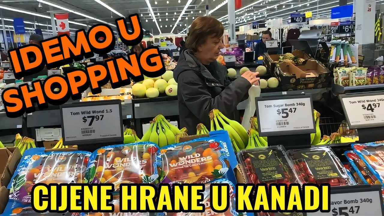Koliko košta hrana u Kanadi? Realne cijene iz supermarketa 🇨🇦