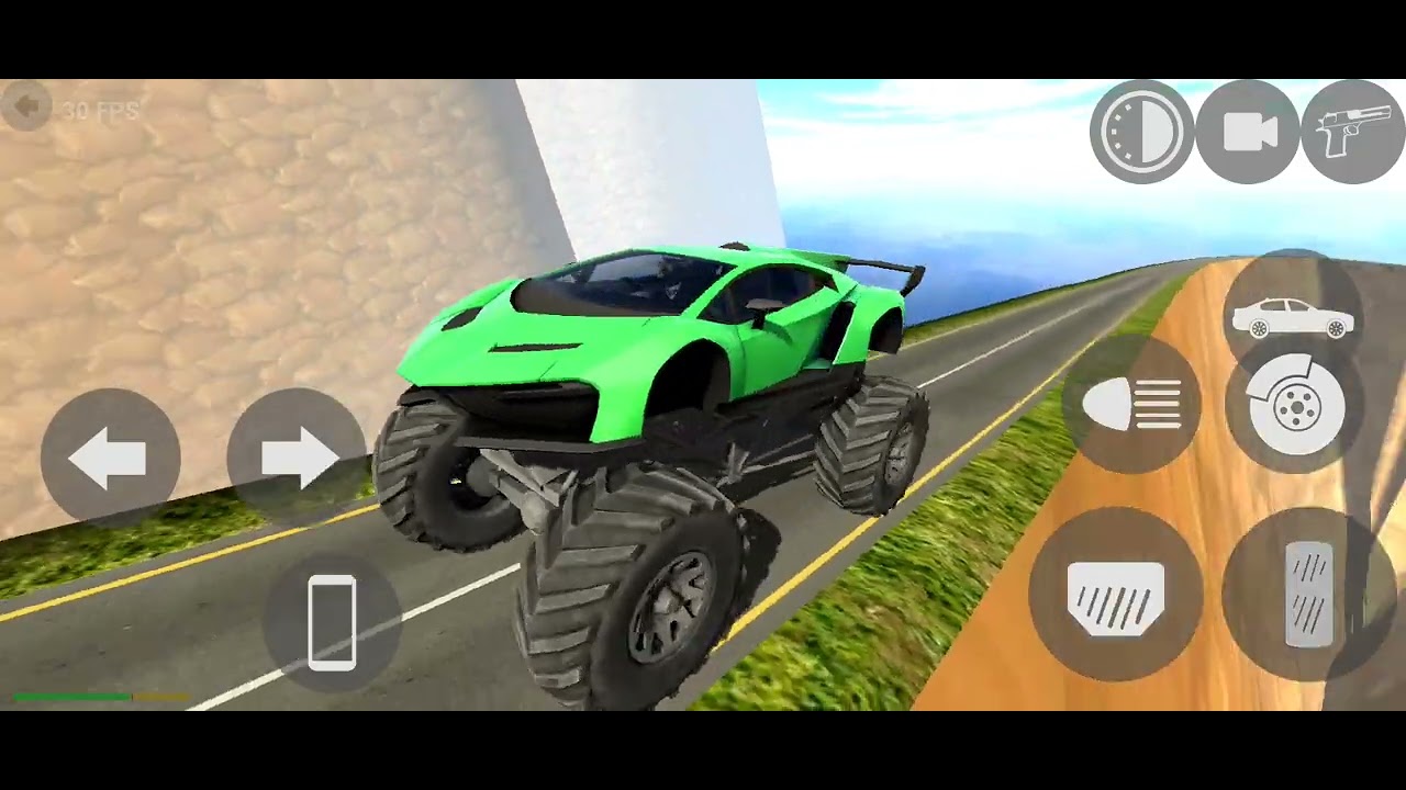 LamborginiV2 Monster on Hill Road 😱 New Update Indian bikes driving 3D | Tadaka Gaming  