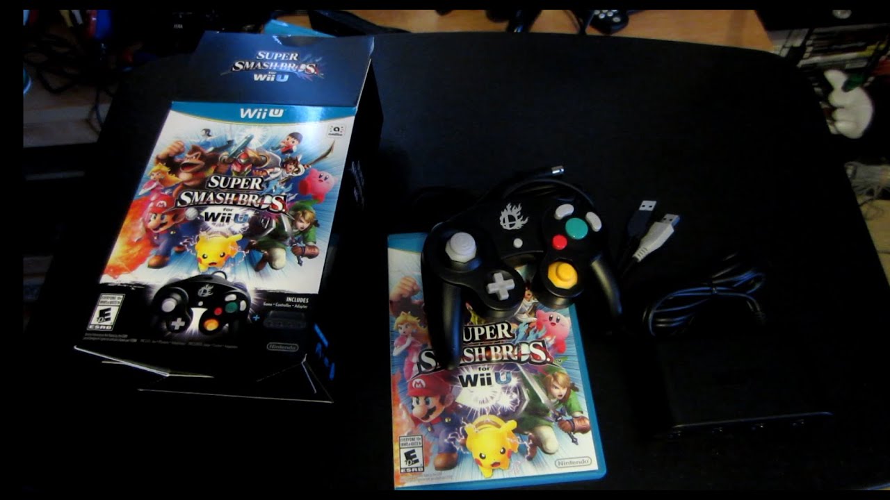 Super Smash Bros Wii U Bundle Unboxing/First Impression