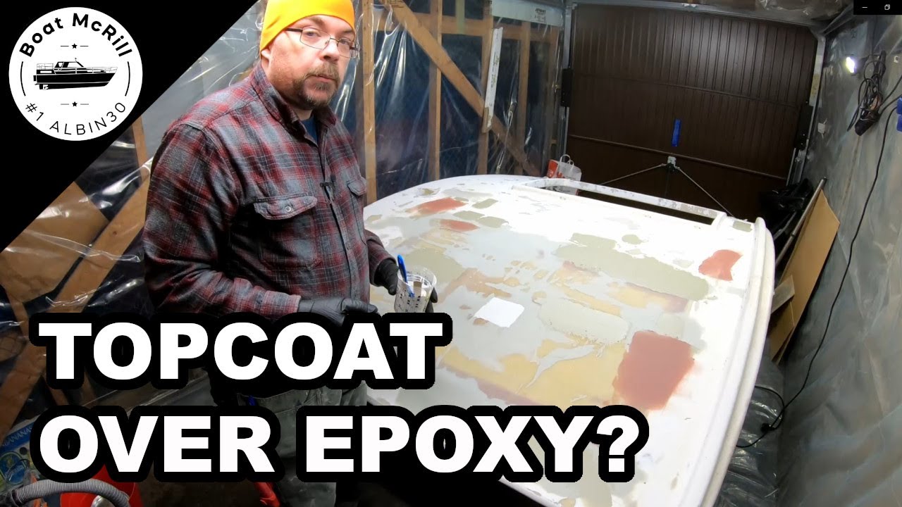 Will polyester topcoat on epoxy really work + more sanding and repairs - Doghouse roof ep 11
