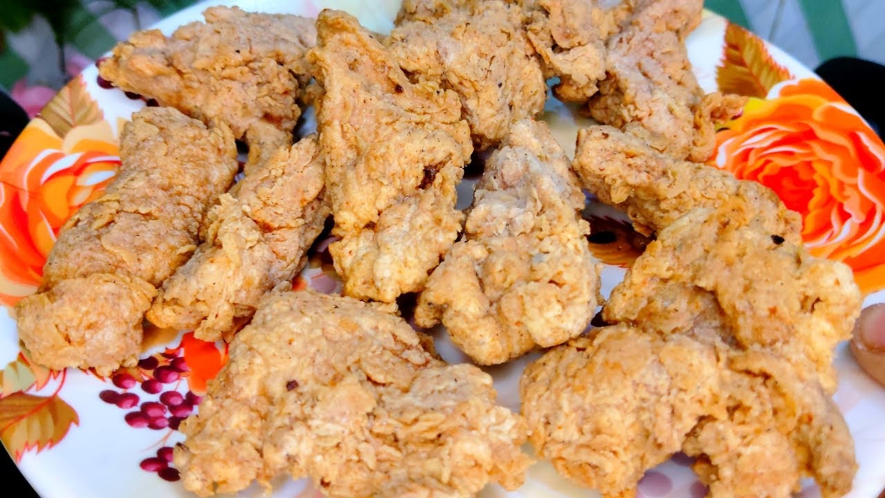 किसी ने यकीन नही किया की मैने ये Fried Chicken घर पर बनाया | Fried Chicken Recipe | Chicken Snacks