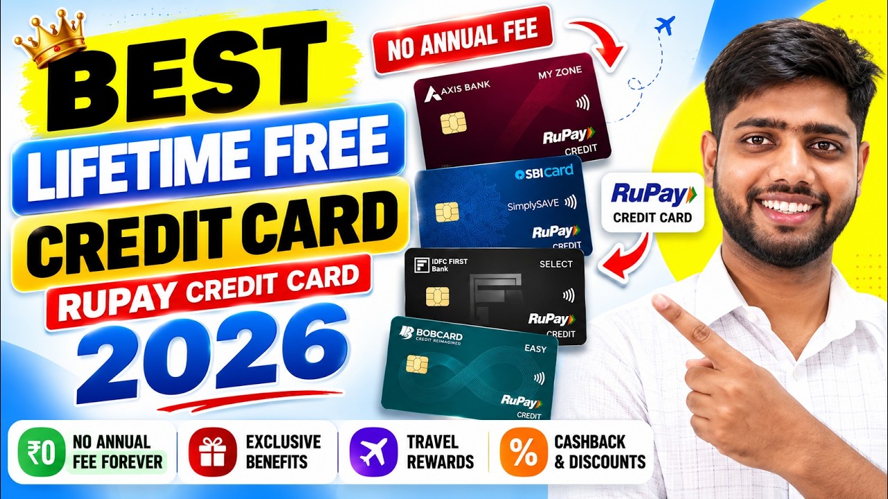 BEST Lifetime FREE Credit Cards || Best Credit Cards for Beginners || Lifetime Free Credit Card