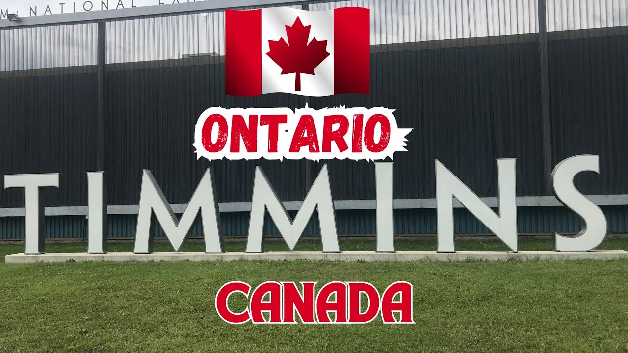 Timmins Ontario Canada | A Road Trip from Temiskaming Shores to Timmins | 4K Driving & Walking Tour