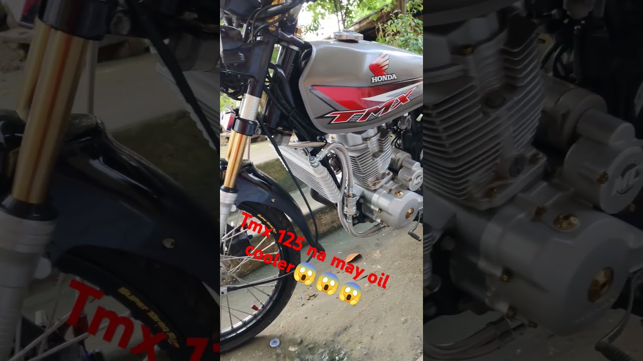 Tmx 125 na may oil cooler😱 sulit tingnan👍