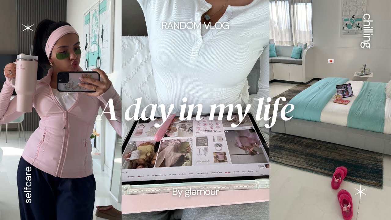 A DAY IN MY LIFE🩰🎀 *random* hair mask, selfcare, Pinterest, food, etc..