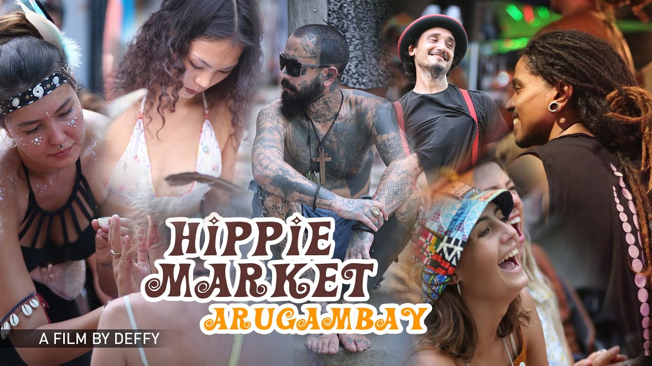 Hippie market iii 🌵🦋🦀🍂 Arugambay Sri Lanka
