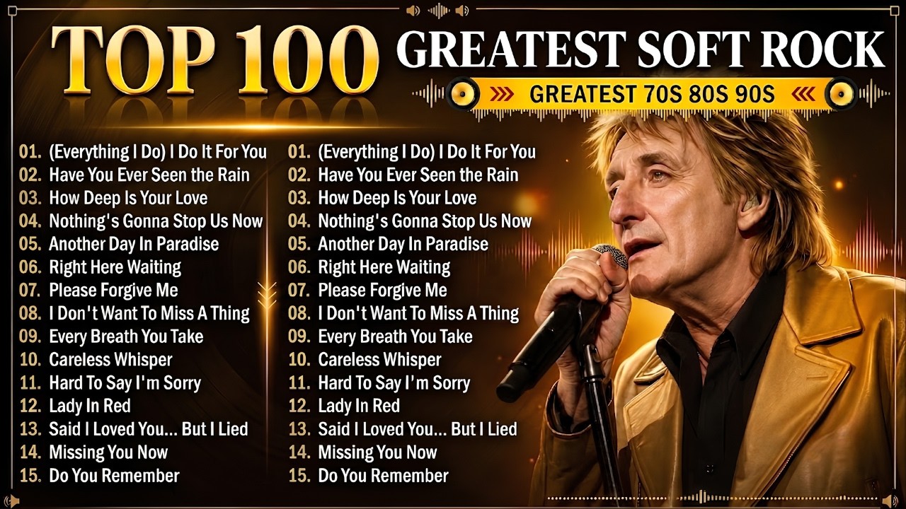 Best Soft Rock Love Songs 70s 80s 90s 💖 Bryan Adams, Phil Collins, Bee Gees, Michael Bolton