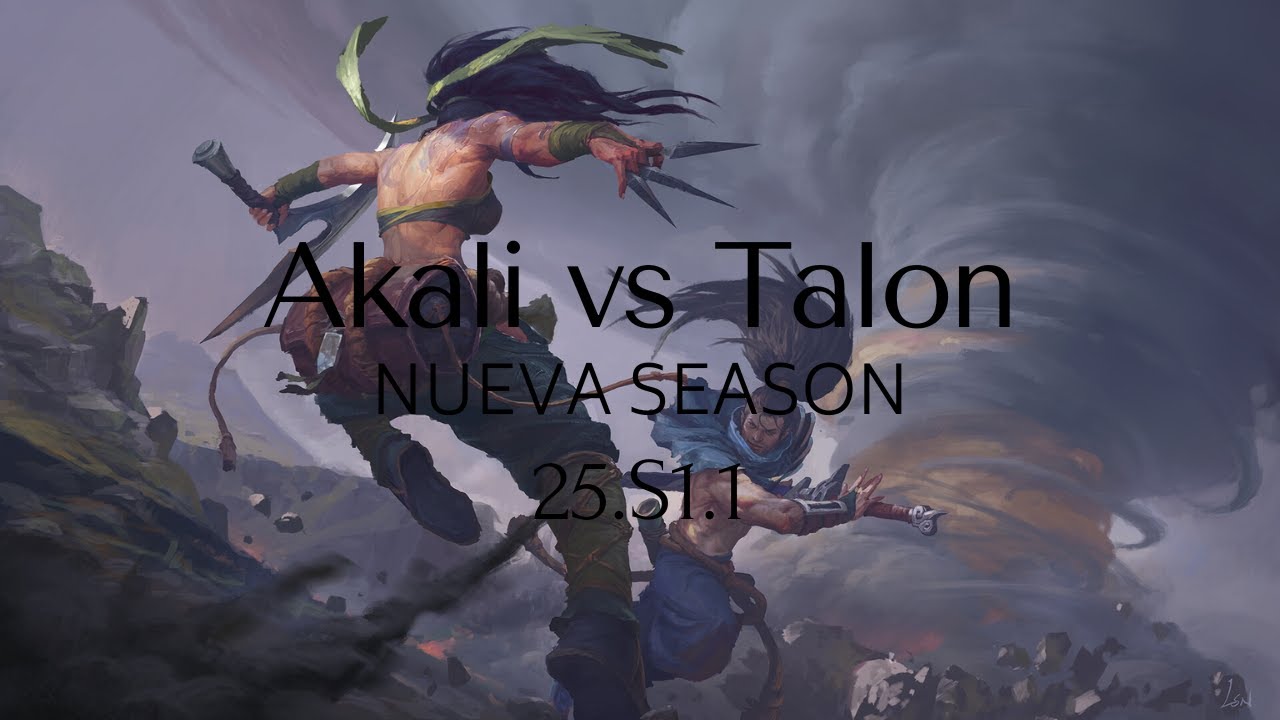 Akali vs Talon | League of Legends | 25.S1.1 | TRIPLE KILL