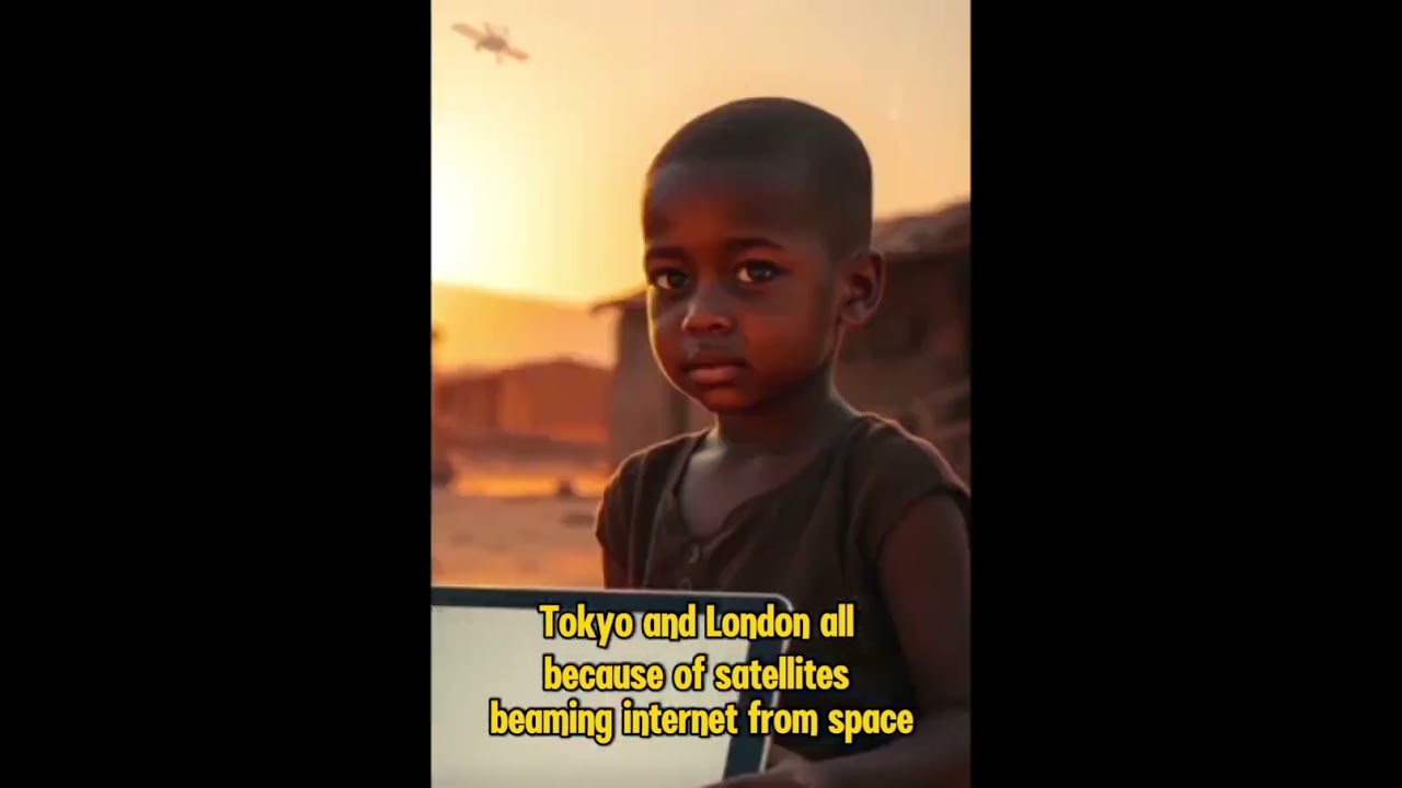 Satellites Are Bringing INTERNET From Space to Everyone? 🌍🚀#InternetFromSpace #Shorts #Viral