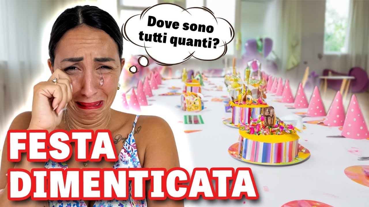 FIGLIACHIARA E FIGLIODIEGO SI SONO DIMENTICATI DEL COMPLEANNO DI MAMMAGIULIA! Piange tantissimo 🥹