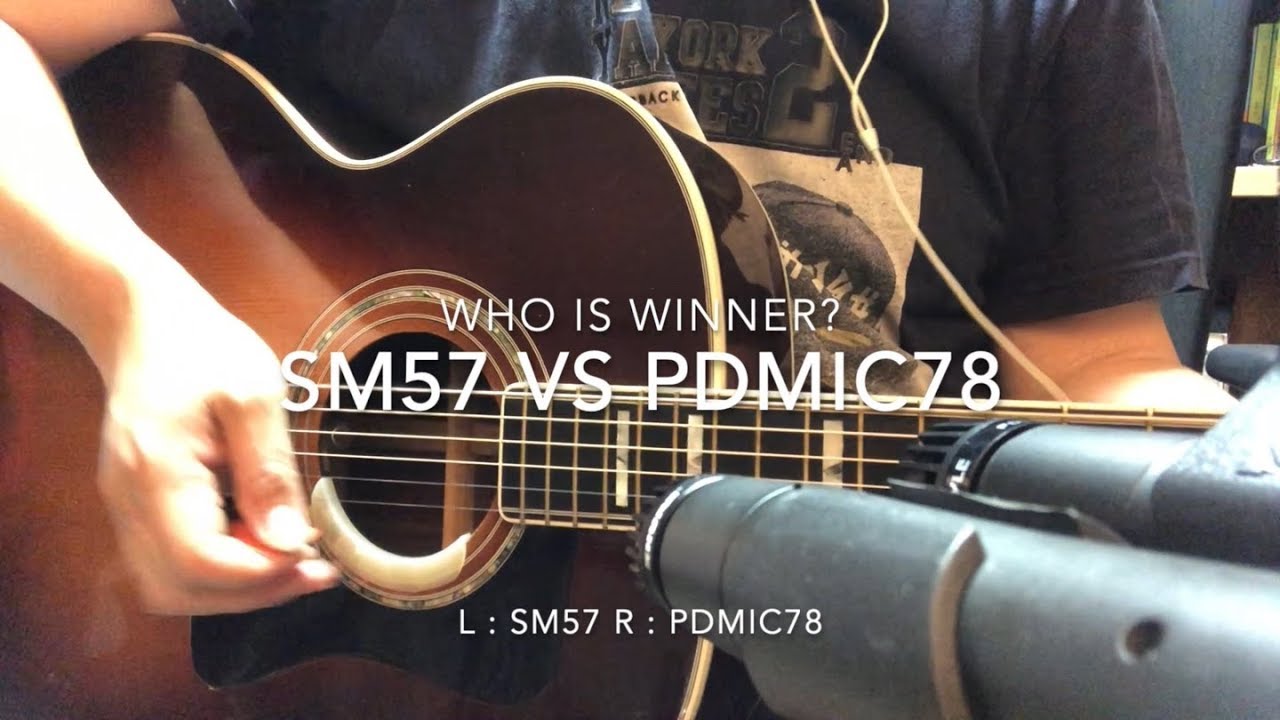워십팩토리 | Acoustic Sound Labs | SM57 vs PDMIC78 | Winner is??