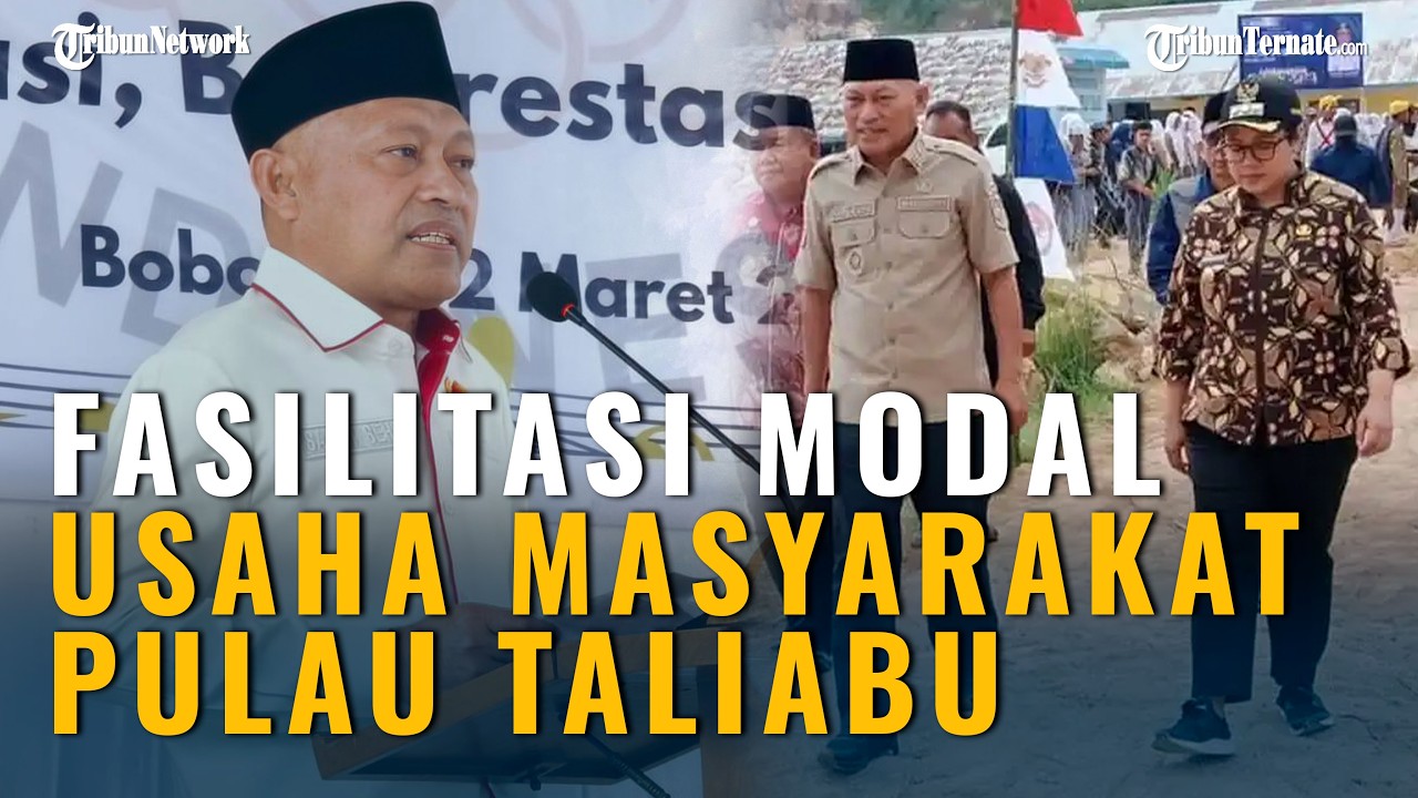 Sosialisasi KUR di Taliabu, Sarbin Sehe: Ekonomi Kerakyatan Nelayan-UMKM Harus Didorong