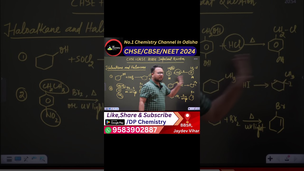 CHSE 2024 selected question practice L-2  #chse #chsechemistry #cbseclass12 #odia #neetchemistry