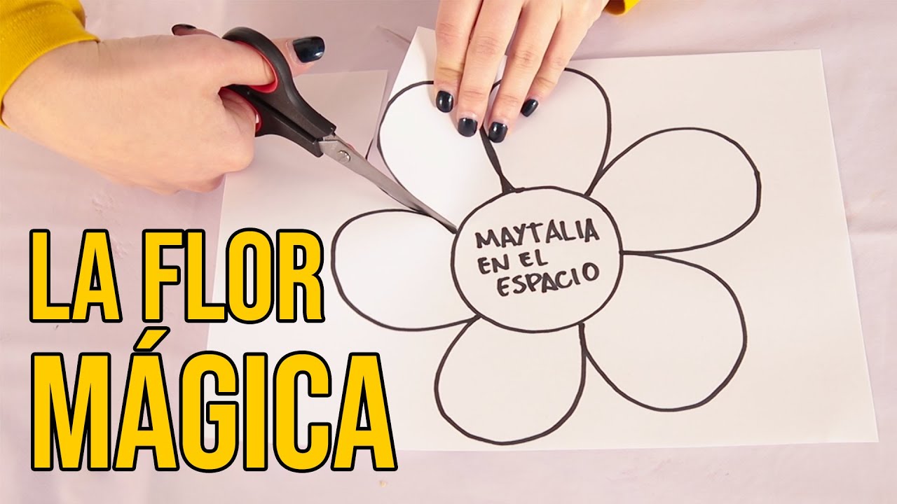 LA FLOR MÁGICA QUE SE ABRE SOLA