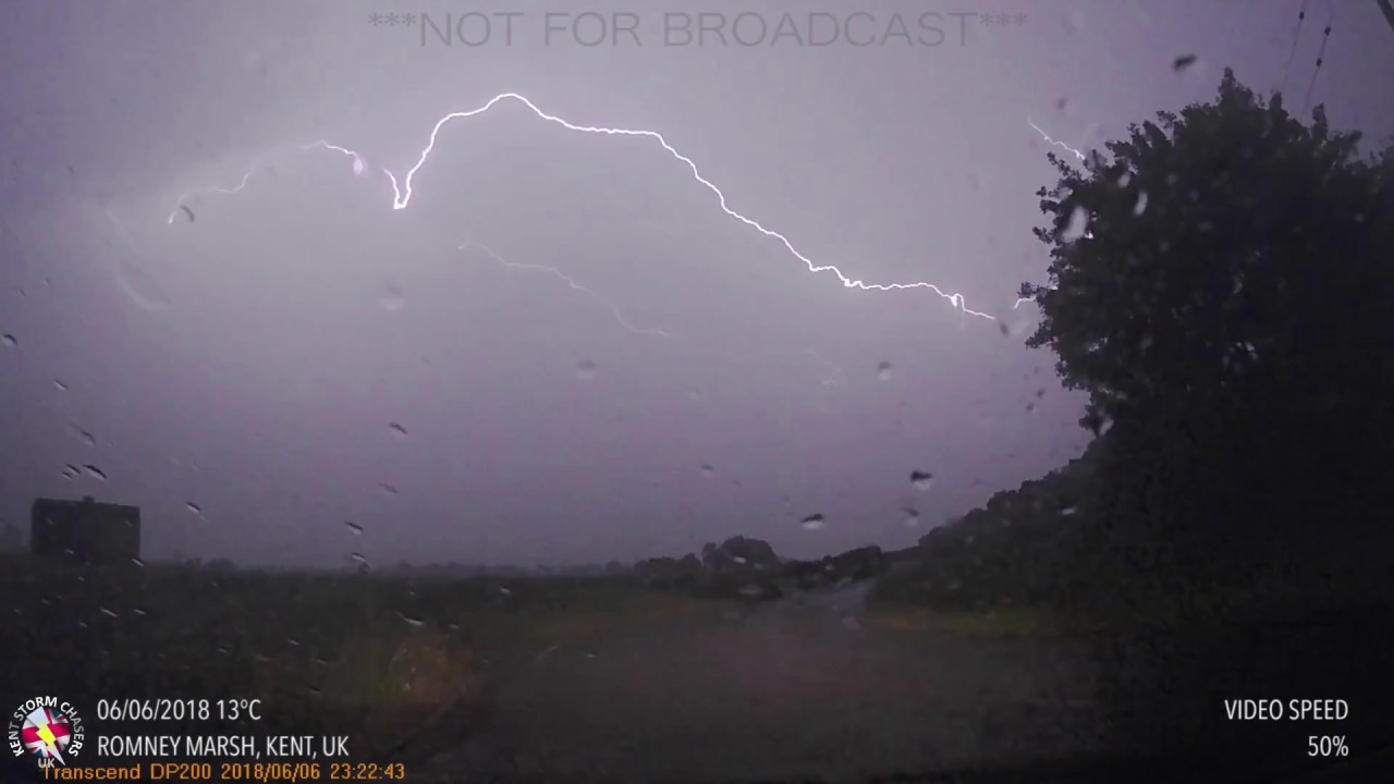 Kent Thunderstorm 06/06/2018