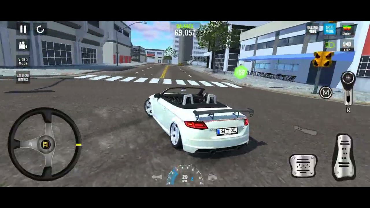 BMW 3 Series E30 Convertible (1983)🚖🚘Car parking 3d