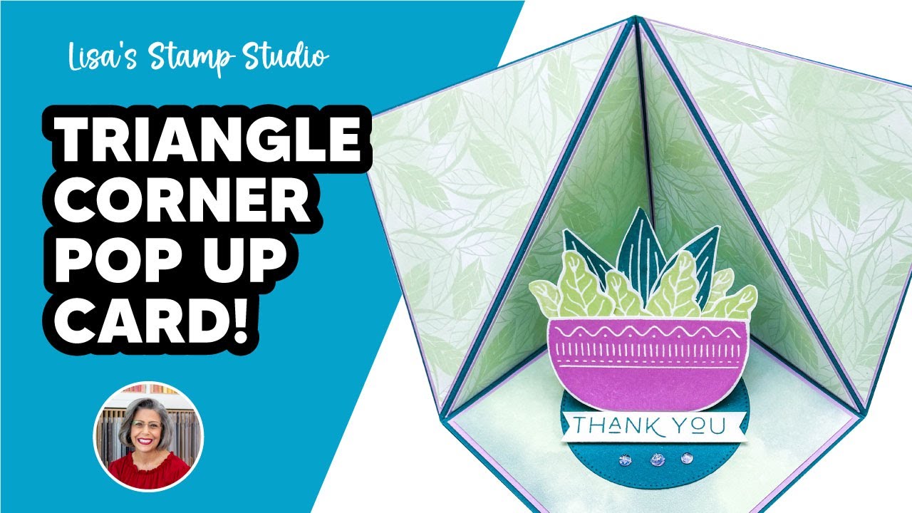 Create a Triangle Corner Pop Up Card