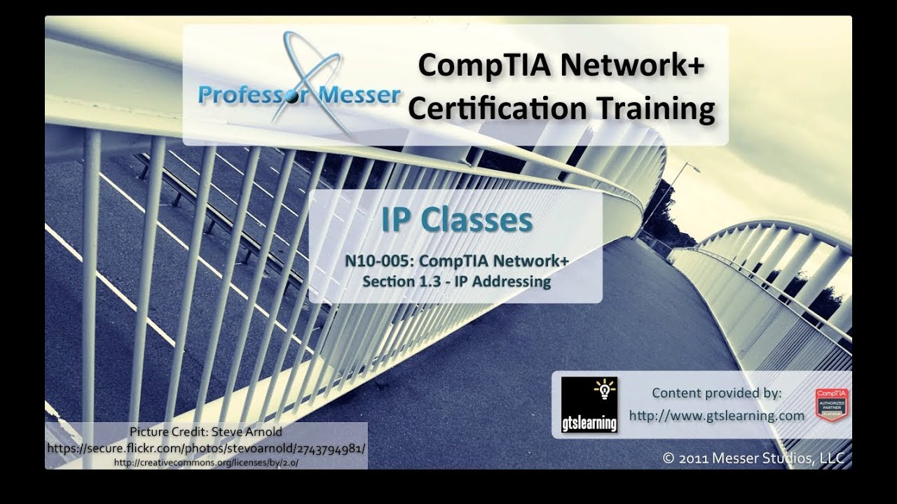Understanding IP Classes - CompTIA Network+ N10-005: 1.3
