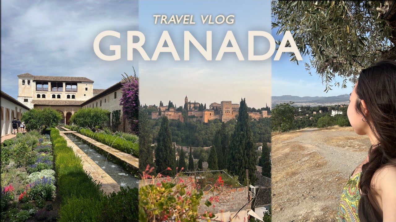 (eng) granada travel vlog l things to do in Granada and Malaga