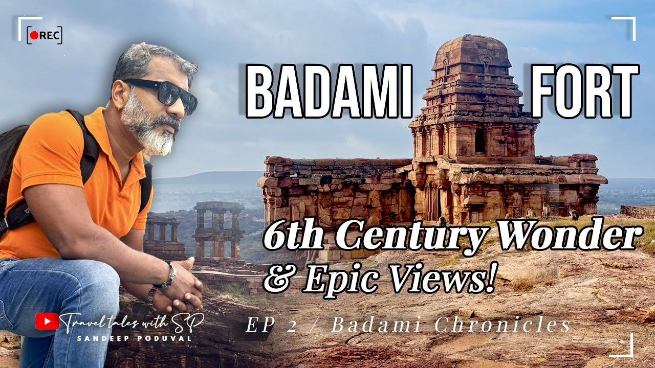 Крепость Бадами &mdash; великолепная архитектура династии Чалукья #traveltaleswithsp