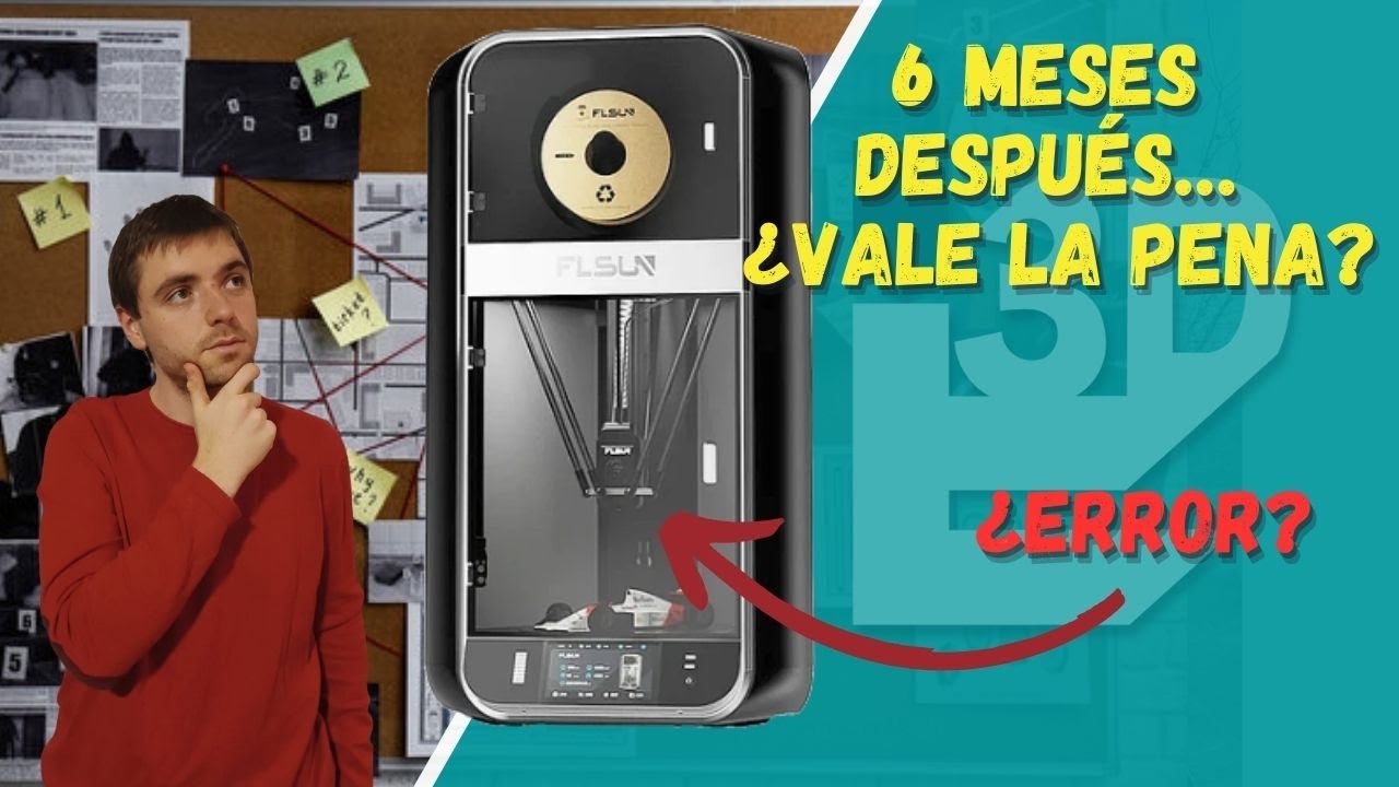 ¿Vale la pena la FLSUN S1 Pro? 🤔 Opinión 6 meses después 🧪