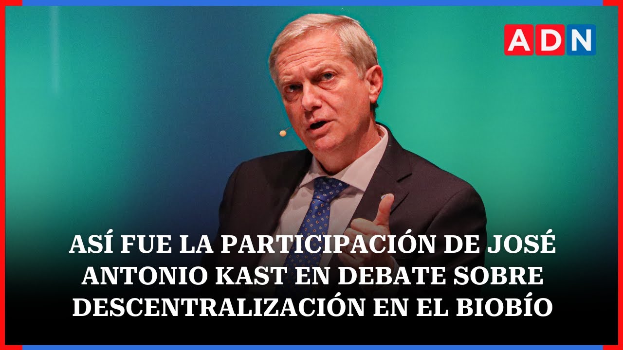 Así fue la participación de José Antonio Kast en debate sobre descentralización en el Biobío
