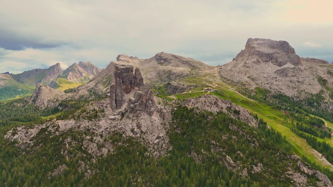 Dolomiti & Carezza cinematic drone shots